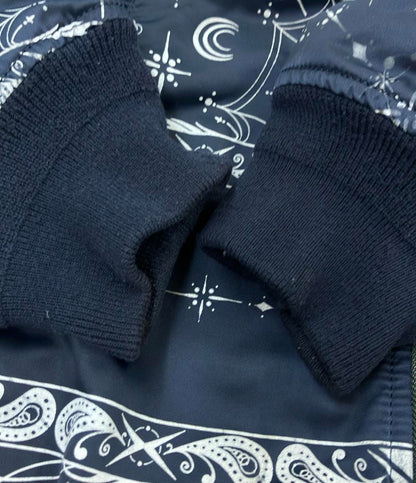 Sacai Dr.Woo ブルゾンBANDANA PRINT MA-1 BOMBER JACKET ペイズリー 20-02329M メンズ SIZE 3 (L) サカイ ドクターウー