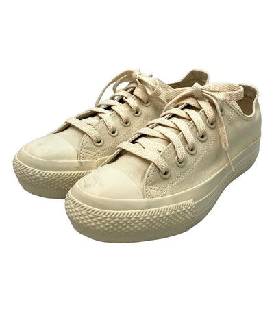 CONVERSE ローカットスニーカー × アースミュージックアンドエコロジー オールスターPLTS OX 5SE518 レディース SIZE 24.5 コンバース