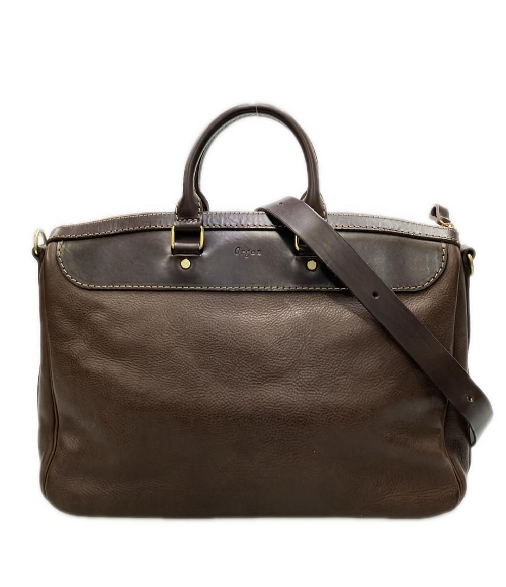 オルガン 2WAY ビジネスバッグ ブリーフケース ショルダーバッグ 肩掛け メンズ Organ