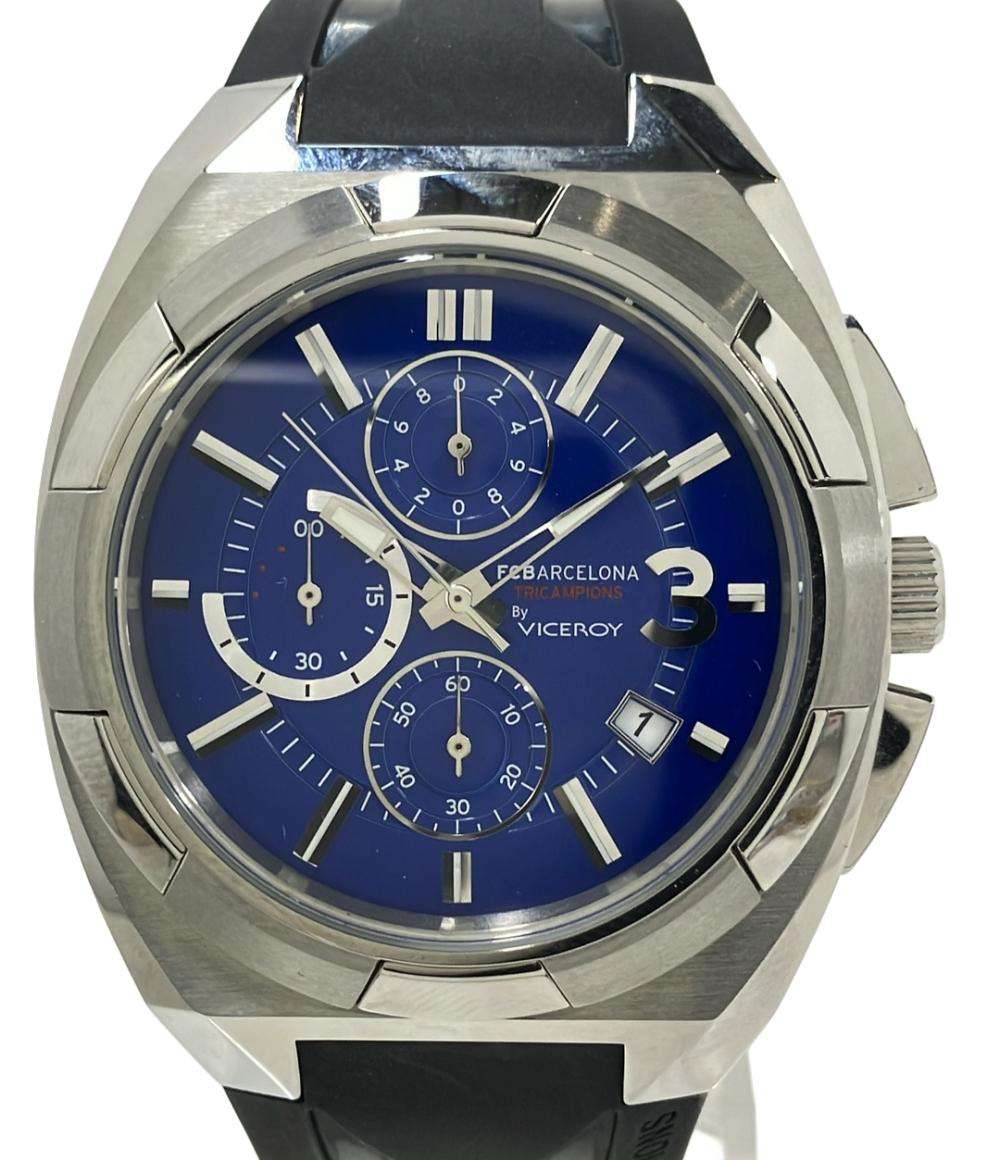 バーセロイ 腕時計 FCバルセロナ クオーツ ブルー メンズ VICEROY