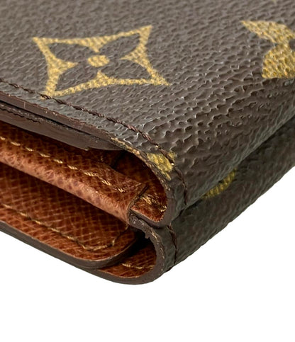 Louis Vuitton Wホック財布 モノグラム ポルトモネ ビエ カルトクレディ M61652 レディース メンズ ルイヴィトン