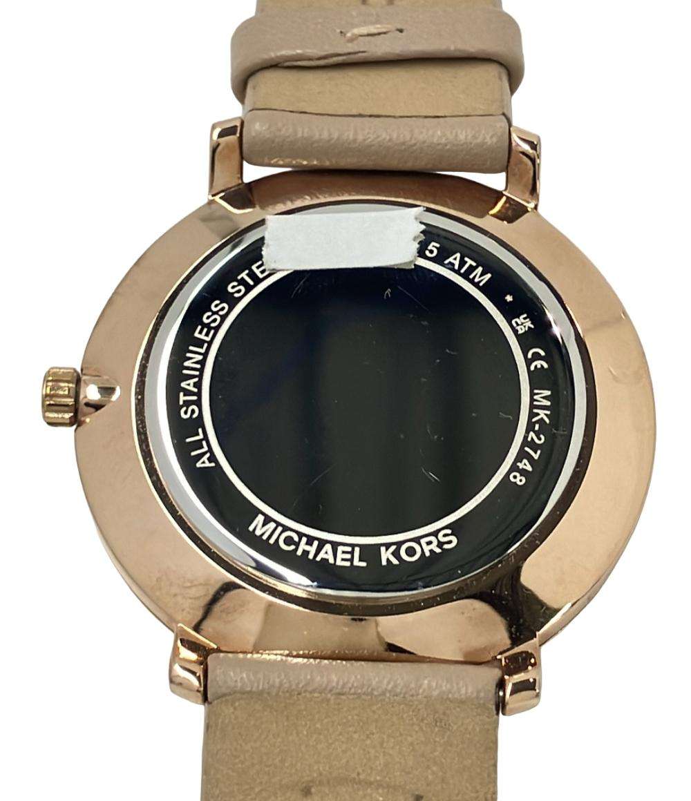 マイケルコース 腕時計 クオーツ ホワイト MK-2748 ユニセックス MICHAEL KORS