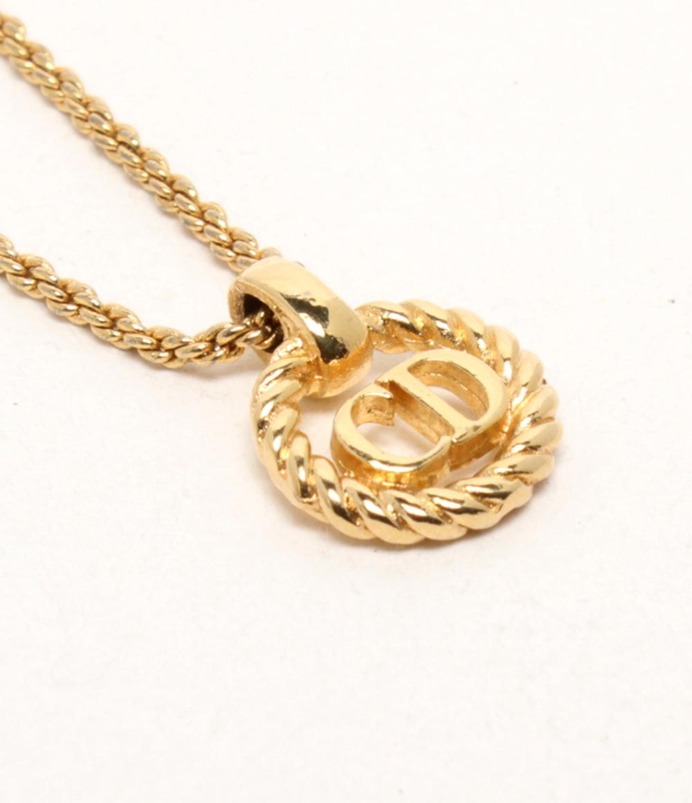 Christian Dior ネックレス CDロゴ チェーン レディース クリスチャンディオール