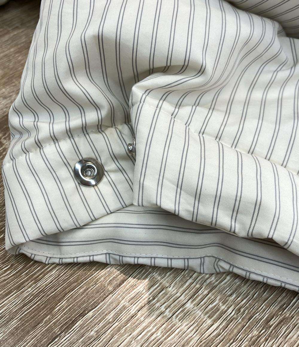 AURALEE TEKLA ダウンジャケット Snow Stripes タグ付き トラッド＆ベーシック STRIPE DOWN JACKET A24AB02AT メンズ SIZE 4 (M) オーラリー テクラ