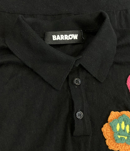 バロー ワッペンニットポロシャツ メンズ SIZE M (M) BARROW