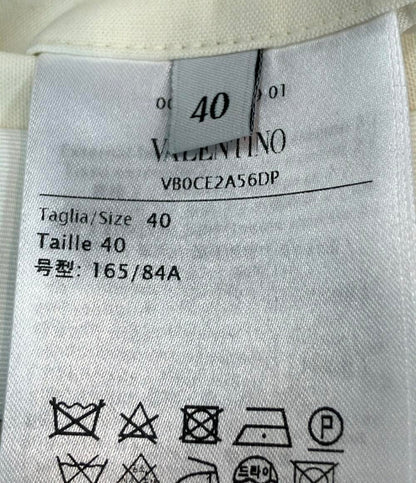 VALENTINO ダブルブレストジャケット アイボリー VBOCE2A56DP レディース SIZE 40 (M) ヴァレンティノ
