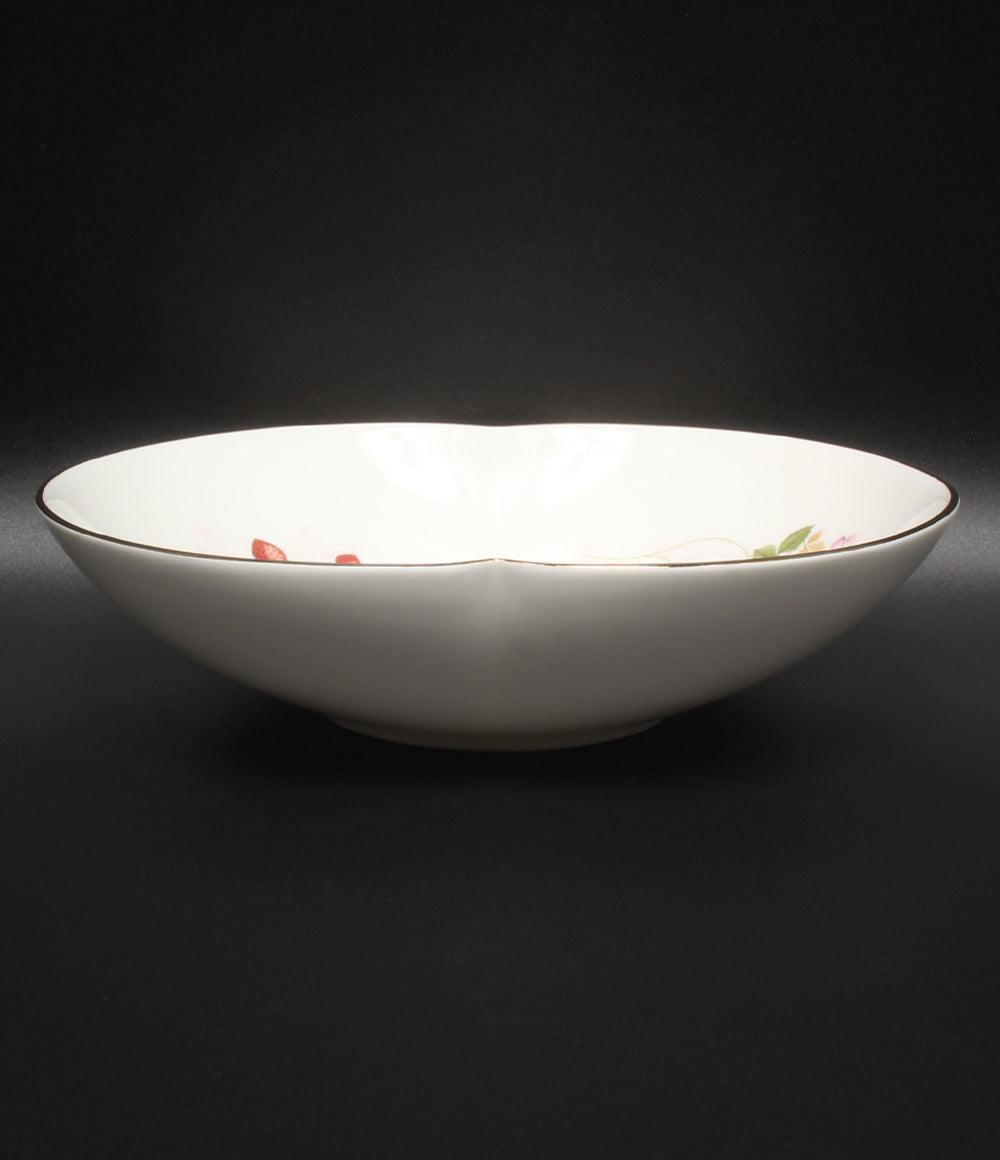 美品 WEDGWOOD マリアージュボウル 皿 2点セット 20cm ワイルドストロベリー ウエッジウッド