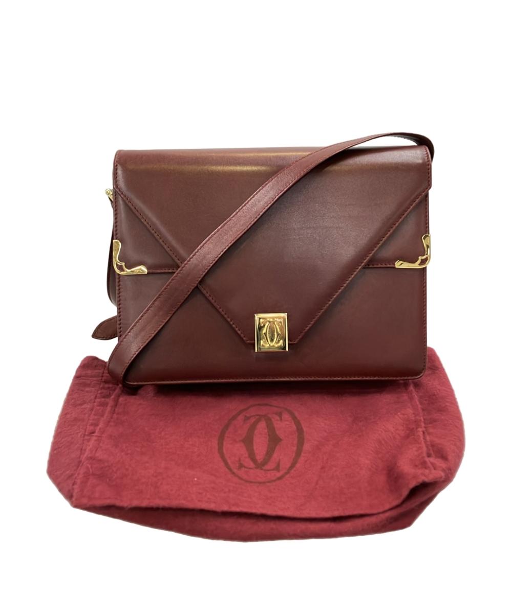 Cartier ショルダーバッグ 斜め掛け マストライン レディース カルティエ