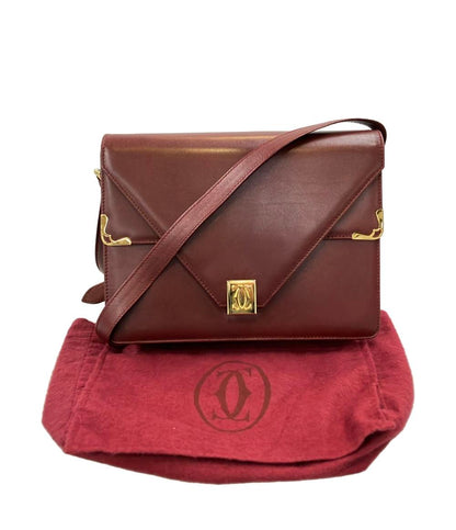 Cartier ショルダーバッグ 斜め掛け マストライン レディース カルティエ