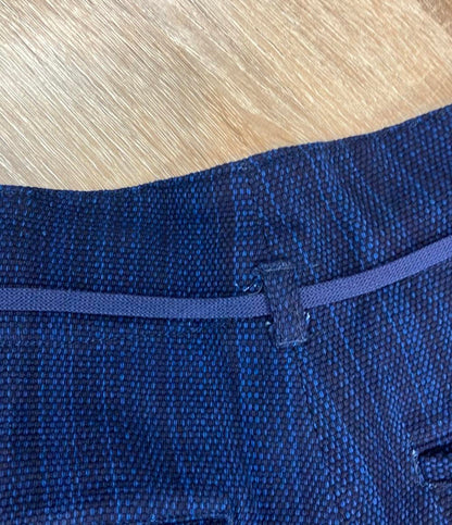 クオン ハーフパンツ Aizome Sashiko 3/4 Hakama Trousers 145PT033700 メンズ SIZE Large (L) KUON