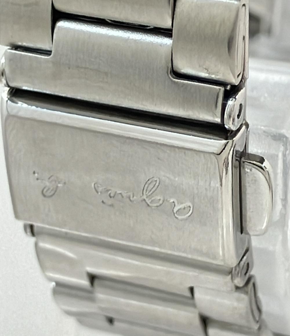 アニエスベー 腕時計 クオーツ ブラック V654-6100 ユニセックス agnes b.