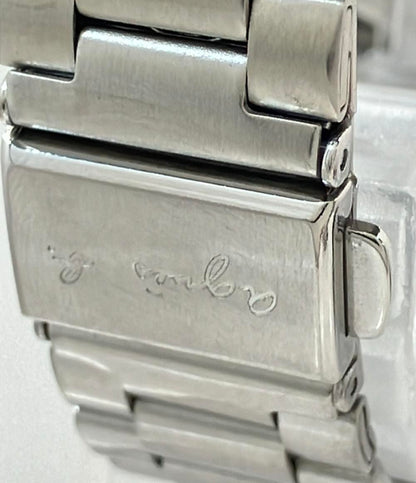 アニエスベー 腕時計 クオーツ ブラック V654-6100 ユニセックス agnes b.