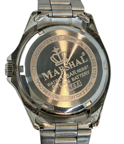 Marshall 腕時計 クオーツ ブラック メンズ マーシャル