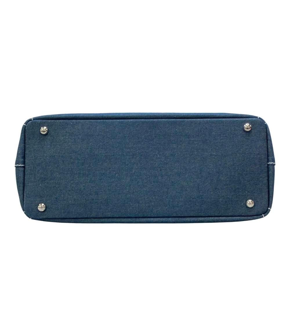 美品 Kitamura K2 ハンドバッグ トートバッグ デニム レディース キタムラ ケーツー