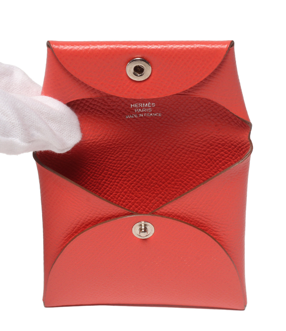 HERMES コインケース X刻印 シルバー金具 バスティア レディース エルメス