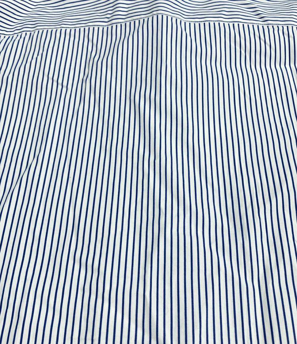 美品 グランド コレクション 半袖ストライプシャツ メンズ SIZE M GRAND COLLECTON