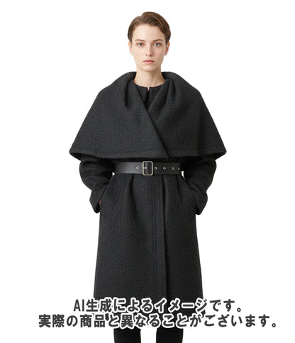 CELINE ロングコート ケープコートモヘヤ フィービー期 28R876455 レディース SIZE 38 (M) セリーヌ