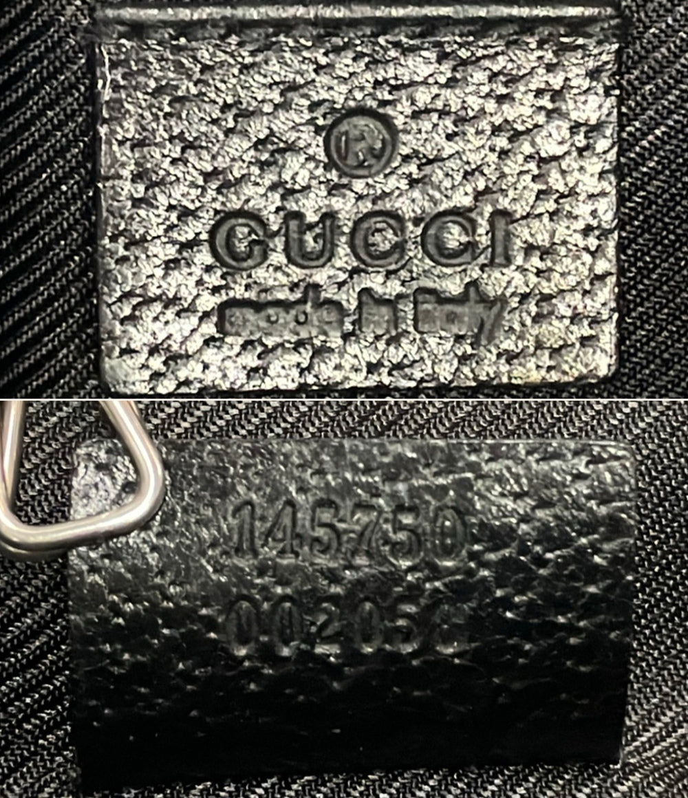 美品 GUCCI ハンドバッグ アクセサリーポーチ GGキャンバス 145750 002058 レディース グッチ