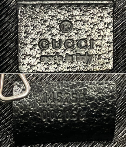 美品 GUCCI ハンドバッグ アクセサリーポーチ GGキャンバス 145750 002058 レディース グッチ
