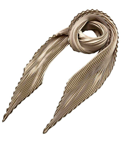 美品 HERMES スカーフ シルク100% カレ70 プリーツ レディース エルメス