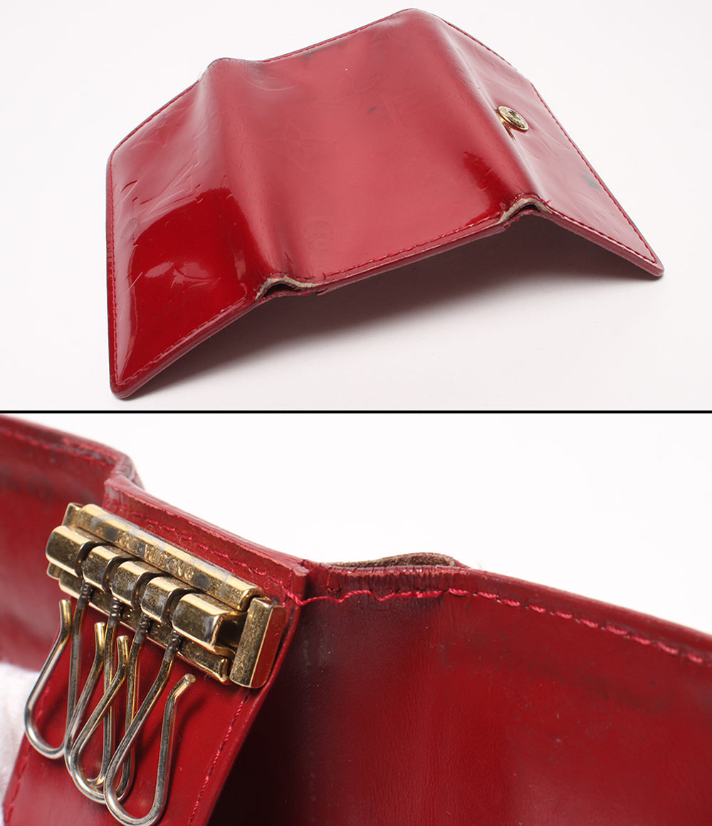LOUIS VUITTON キーケース ４連 ミュルティクレ4 ヴェルニ M91976 レディース ルイ・ヴィトン