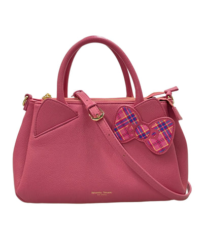 美品 Samantha Thavasa Petit Choice 2way ハンドバッグ ショルダーバッグ 斜め掛け ハローキティ50周年記念 レディース サマンサタバサプチチョイス