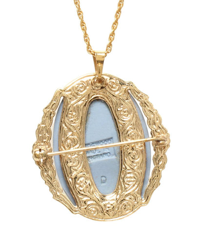 ウエッジウッド ネックレス ブローチ ジャスパー レディース WEDGWOOD