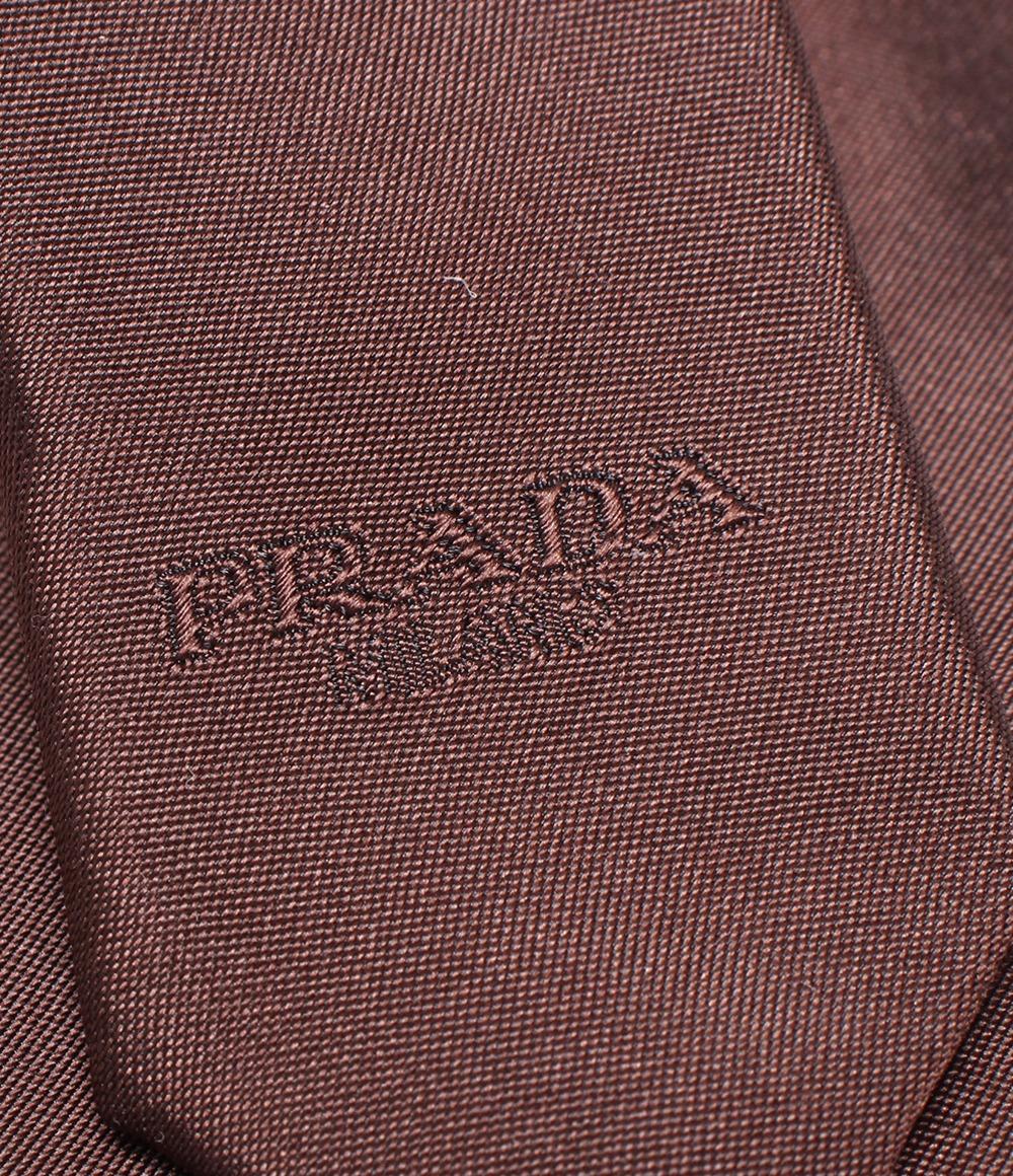 美品 プラダ ネクタイ シルク100% メンズ PRADA