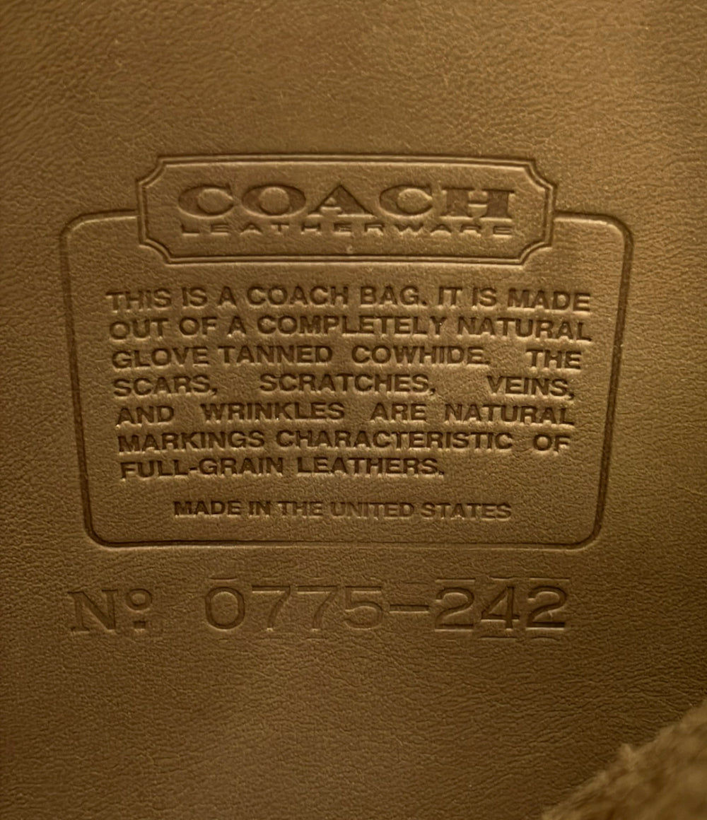 COACH ハンドバッグ ショルダーバッグ 2WAY 斜め掛け 242 レディース コーチ
