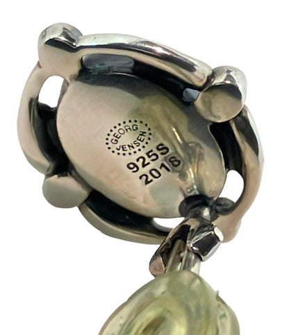 ジョージジェンセン イヤリング SV925 2018 ヘリテージ グレームーンストーン レディース Georg Jensen