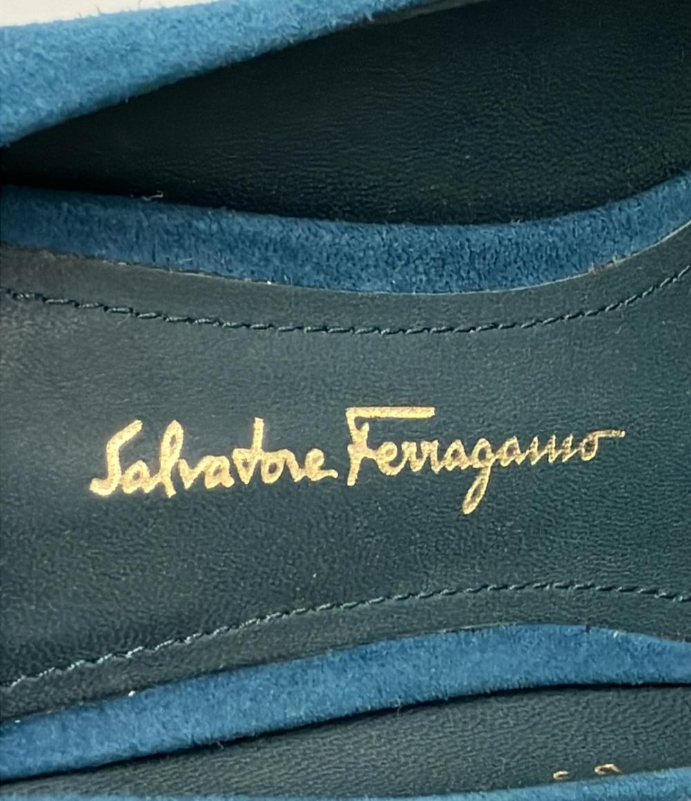 Salvatore Ferragamo パンプス フラワーヒール レディース SIZE 6.5 (L) サルヴァトーレフェラガモ