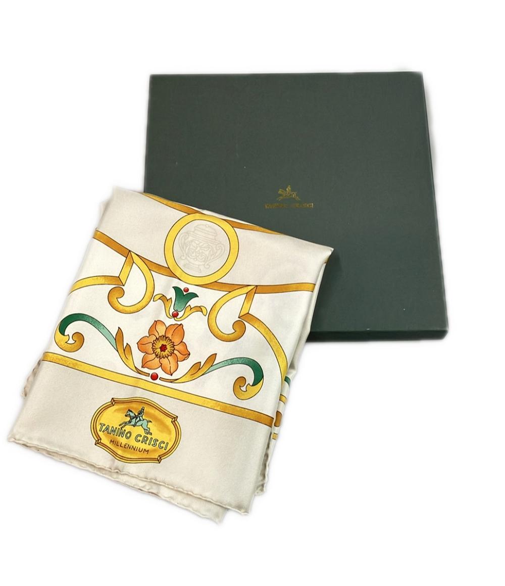 美品 タニノクリスチー スカーフ シルク100% レディース TANINO CRISCI