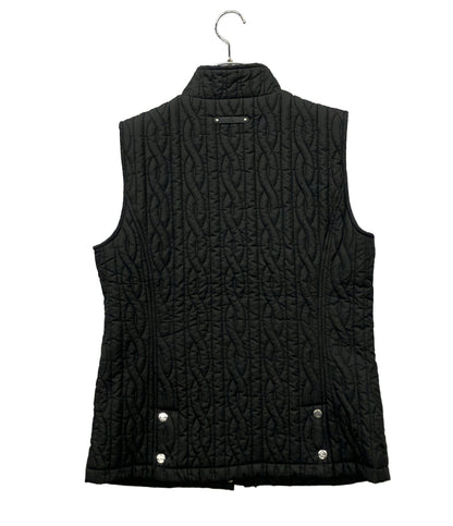 美品 LAUREN RALPH LAUREN ケーブルキルティング ハイネックベスト WMLROTWS2820290 レディース SIZE M ローレンラルフローレン
