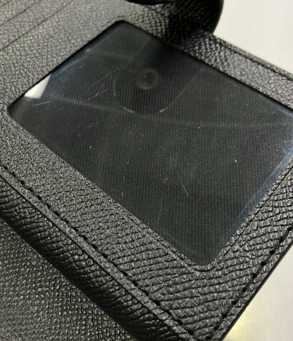 美品 COACH 二つ折り財布 PVC レザー F11484 レディース コーチ