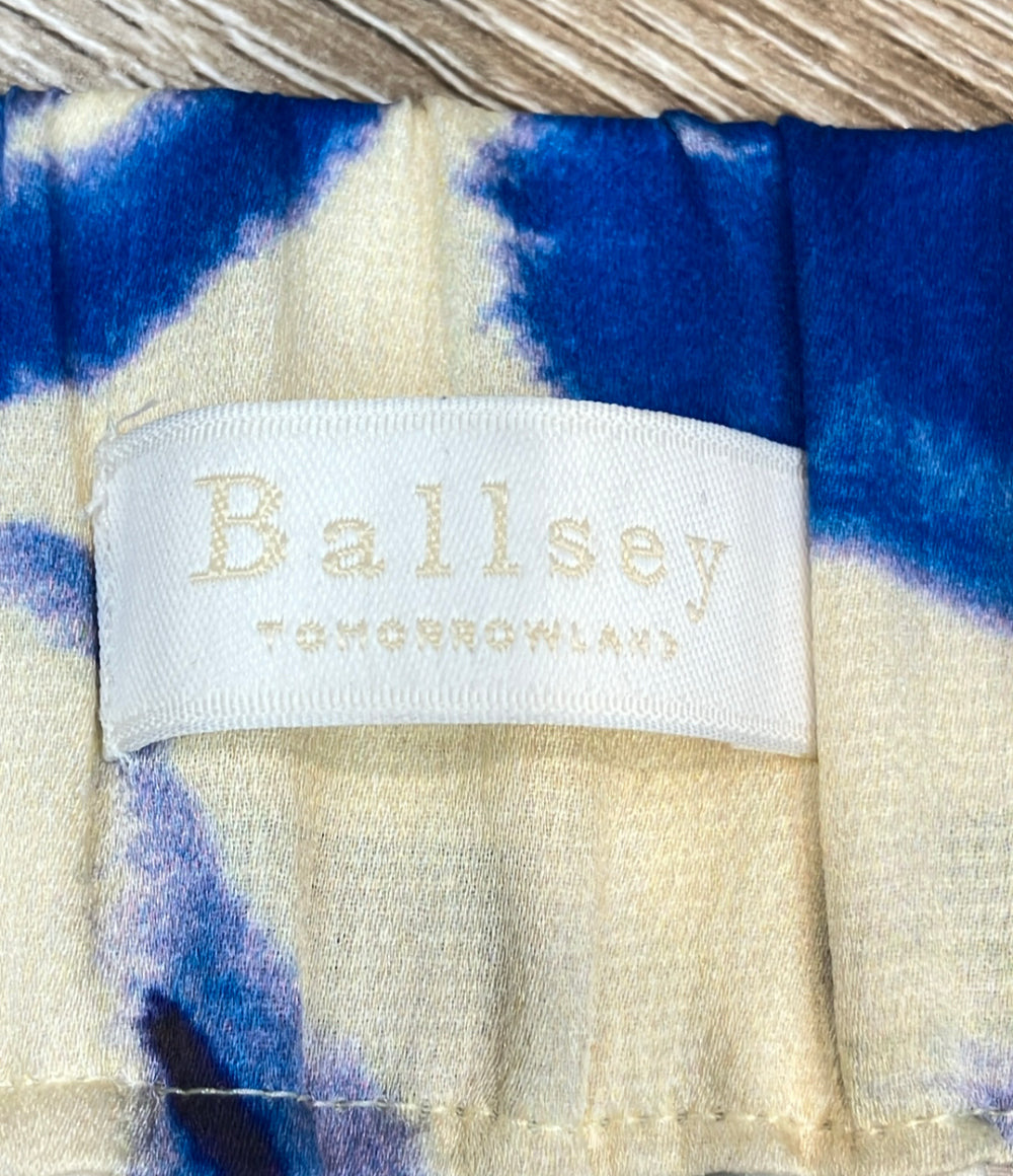 BALLSEY フレアスカート フラワー フルリール ロング 11-05-44-05401 レディース SIZE 36 (S) ボールジー