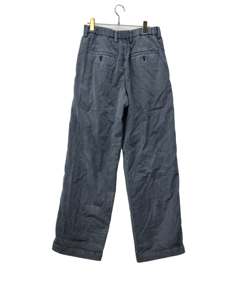 美品 ISSEY MIYAKE MEN コットンパンツ 色落ち加工 PIGMENT DOUBLE FACE COTTON LA61FF337 メンズ SIZE 2 (M) イッセイミヤケ メン
