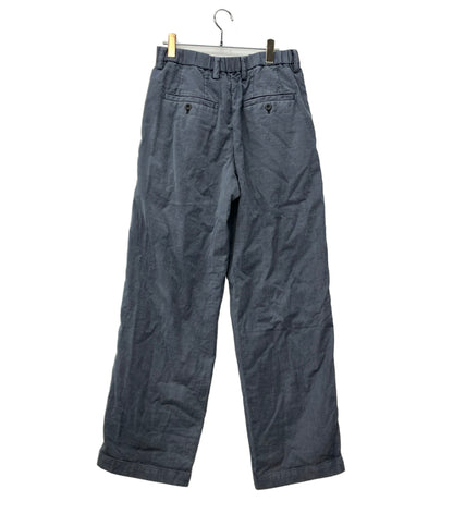美品 ISSEY MIYAKE MEN コットンパンツ 色落ち加工 PIGMENT DOUBLE FACE COTTON LA61FF337 メンズ SIZE 2 (M) イッセイミヤケ メン