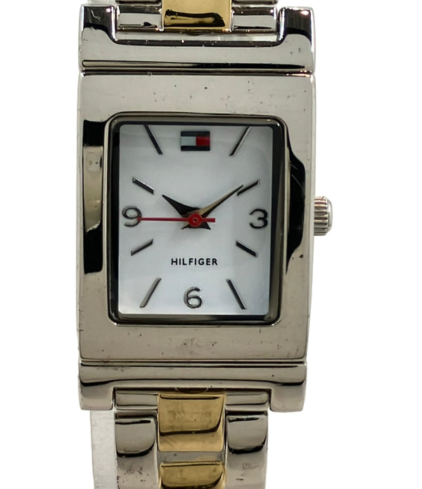 TOMMY HILFIGER 腕時計 クオーツ ホワイト T00186 レディース トミーヒルフィガー