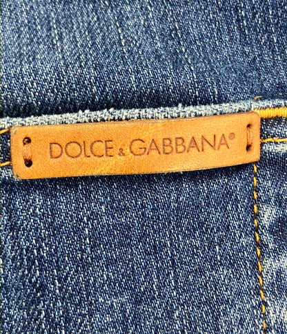 ドルチェアンドガッバーナ デニムパンツ ダメージ加工 レディース SIZE 38 (M) DOLCE&GABBANA