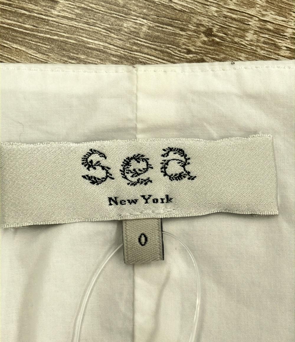 訳あり シー ニューヨーク 長袖ブラウス レディース SIZE 0 (XS) Sea New York