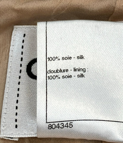 訳あり CHANEL カメリア シルク ジャケット P44989V25603 レディース SIZE 34 (S) シャネル