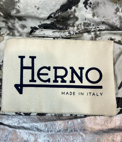 Herno 半袖パーカー カモフラージュプリント レディース SIZE 42 (S) ヘルノ