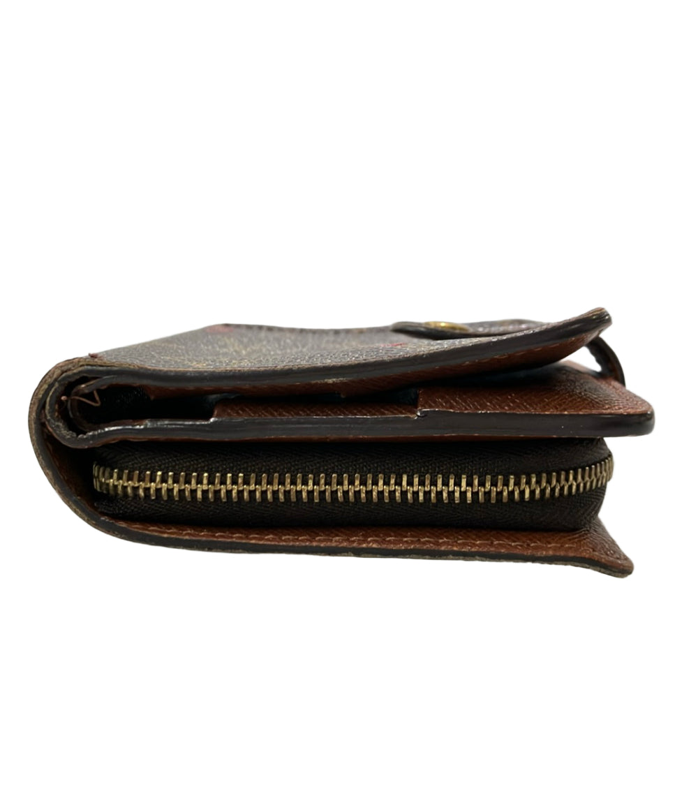 LOUIS VUITTON 二つ折り財布 コンパクトジップ モノグラム M61667 レディース ルイ・ヴィトン