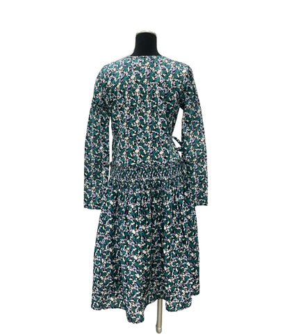 Merlette 長袖 フラワープリント ワンピース レディース SIZE XS マーレット