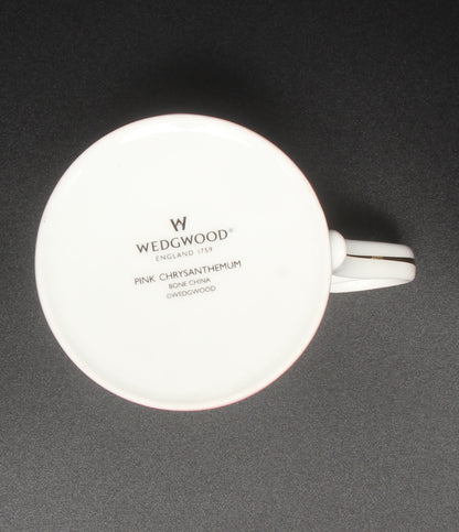 美品 WEDGWOOD マグカップ ピンククリサンセマム ウエッジウッド