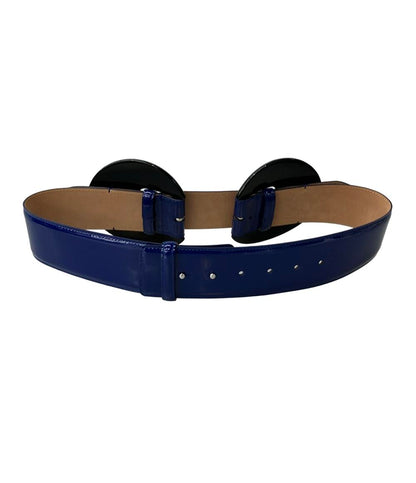 美品 ジョルジオアルマーニ エナメルベルト Y11314 レディース (75) GIORGIO ARMANI