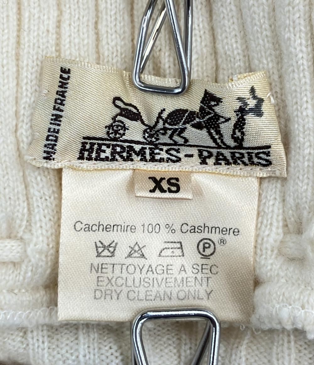 エルメス 長袖 カシミアタートルネック レディース SIZE XS HERMES