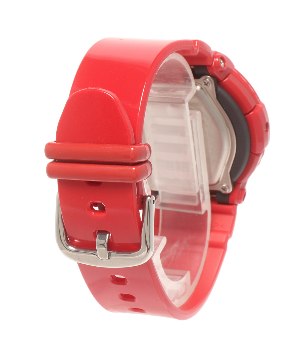 CASIO 腕時計 Neon Dial Series ネオンダイヤルシリーズ Baby-G クオーツ レッド BGA-133 レディース メンズ カシオ