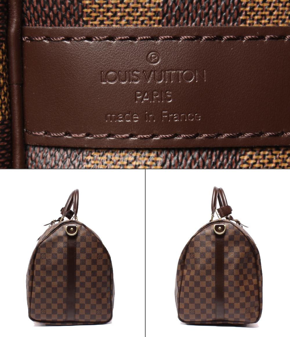 美品 ルイヴィトン 2way ボストンバッグ ショルダーバッグ 肩掛け キーポル バンドリエール55 ダミエ エヌベ N41414 メンズ Louis Vuitton