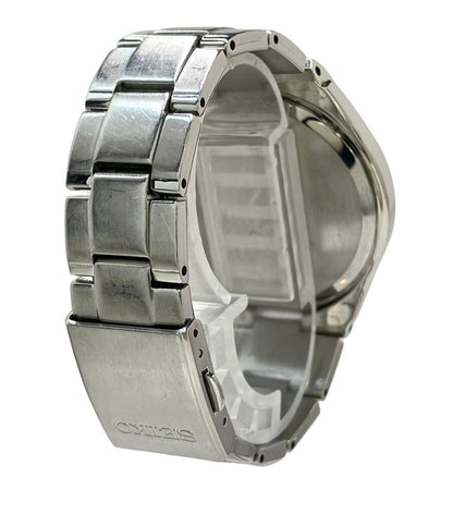 SEIKO 腕時計 ソーラー シルバー 7B42-0AL0 メンズ セイコー